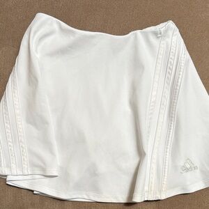 Adidas Classic White Skirt with Logo